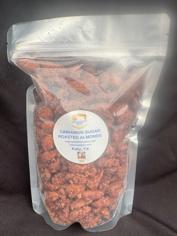 Cinnamon Sugar Roasted Almonds