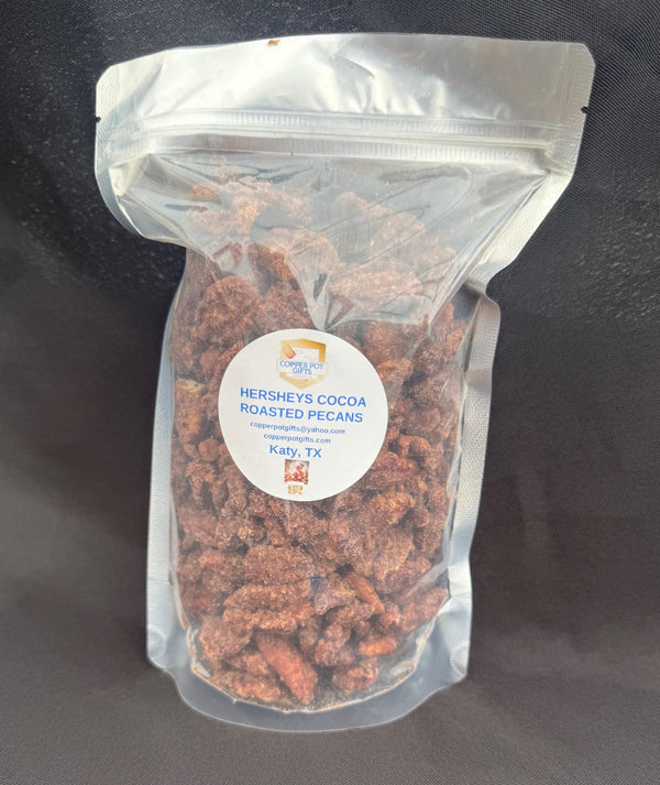 Hershey Cocoa Roasted Pecans