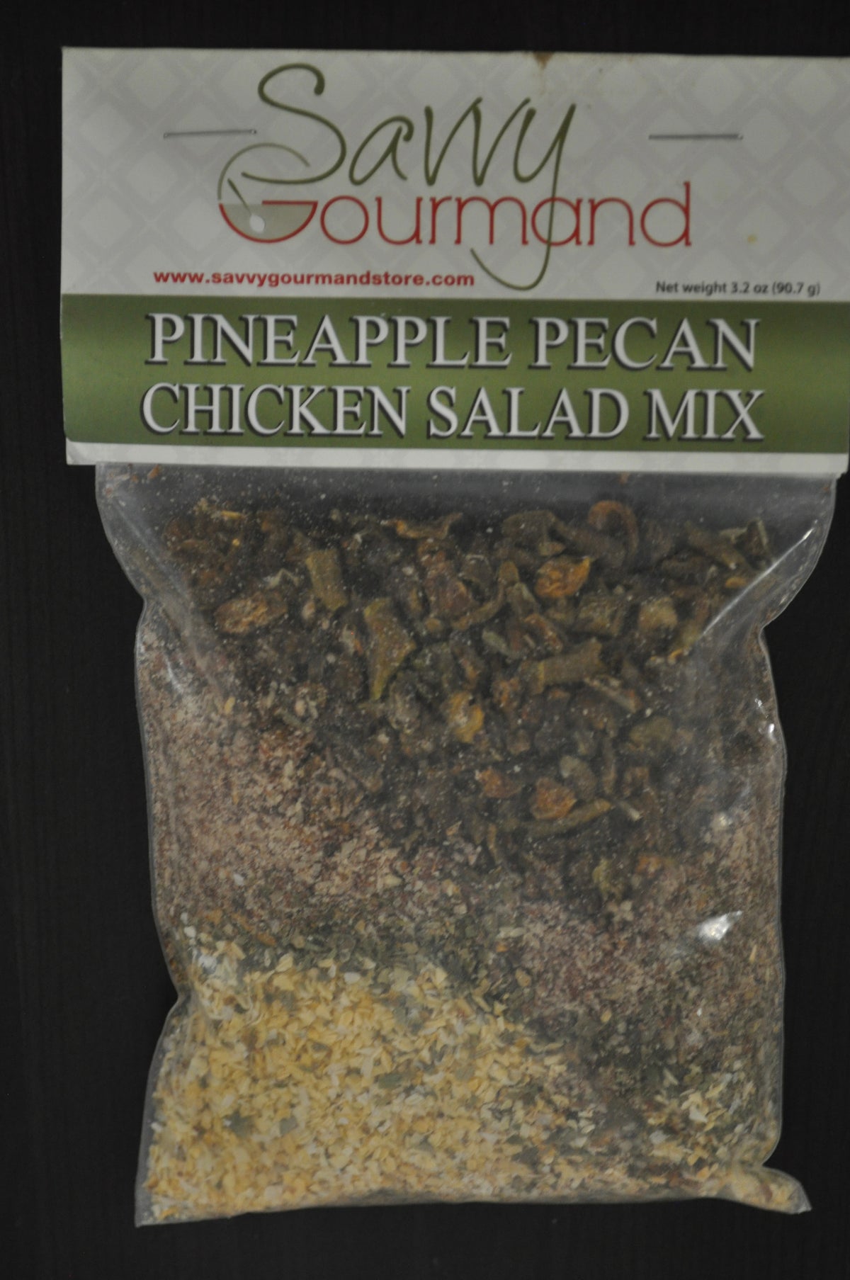 Pineapple Pecan Chicken Salad Cheeseball Mix
