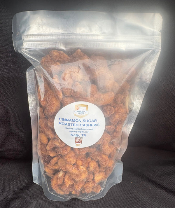Cinnamon Sugar Roasted Cashews